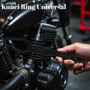 KRIOCY Kunci Ring Universal Torx Wrench Double Head 3.5mm - HRC60