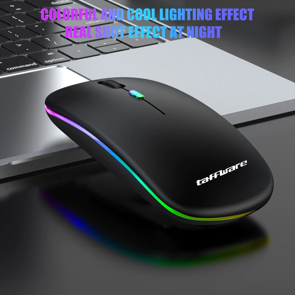 Gambar produk Taffware Mouse Wireless Bluetooth Optical 2.4GHz Silent Click 1600DPI - DC001