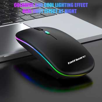 Gambar produk Taffware Mouse Wireless Bluetooth Optical 2.4GHz Silent Click 1600DPI - DC001
