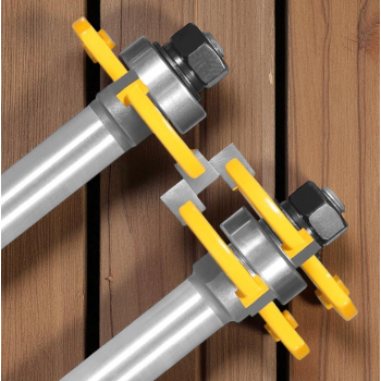 Gambar produk Yumun Mata Profil Kayu Tongue and Groove Milling Cutter 12.7mm 2 PCS - YTG