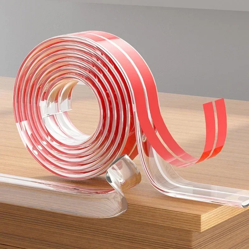 Gambar produk SFT Lakban Pelindung Benturan PVC Anti Collision Edge Safety Strip 3M 10x2.5mm - SF-3