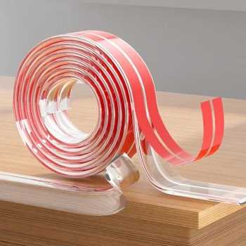 Gambar produk SFT Lakban Pelindung Benturan PVC Anti Collision Edge Safety Strip 3M 10x2.5mm - SF-3
