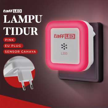 Gambar produk TaffLED Lampu Tidur LED EU Plug Sensor Cahaya Cool White 250V 0.5W - L200