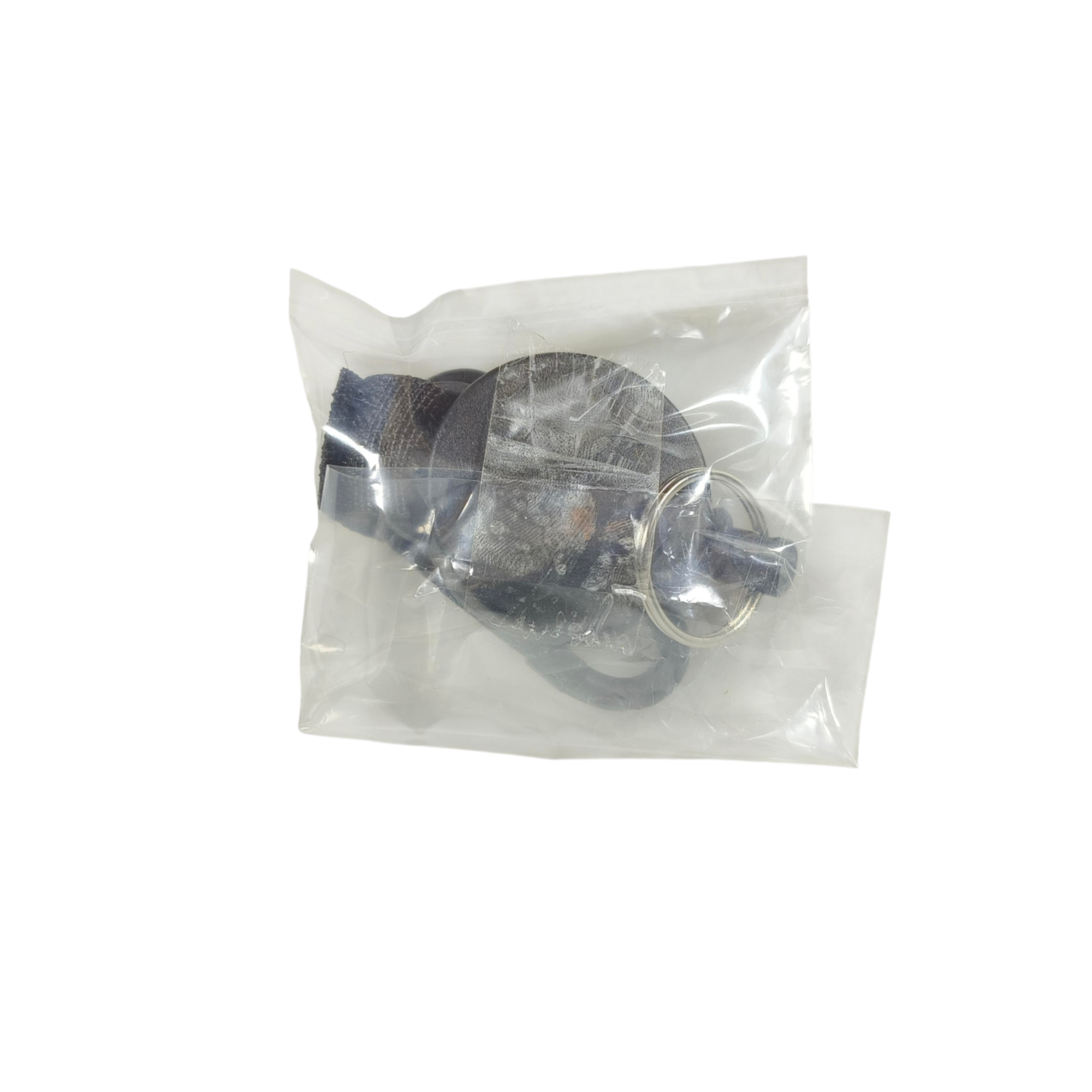 Gambar produk QOONG Gantungan Kunci Retractable Carabiner Steel Wire - H24