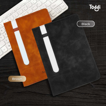 Gambar produk Toddi Buku Jurnal Hardcover Notebook Diary 80 GSM 240 Halaman A5 - TD158
