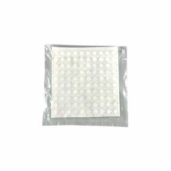 Gambar produk NAIERDI Stiker Benturan Bumper Silicone Bulat Hemispherical 100 PCS - FZL10