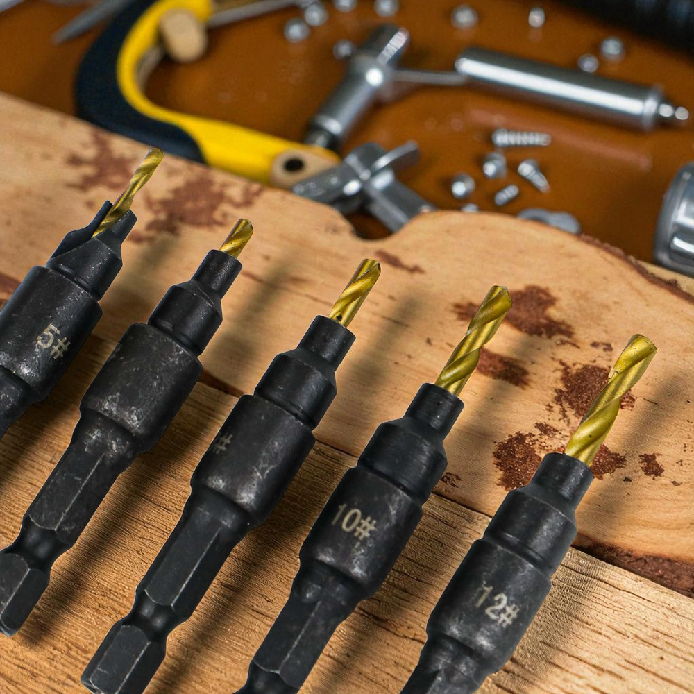 Gambar produk Taffware Vastar Mata Bor Drill Bit HSS 1.98-3.56mm 5 PCS - SV-VDB26