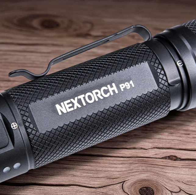 Gambar produk NEXTORCH Lampu Senter LED Penlight Tactical USB Type C 5000 Lumens - P91