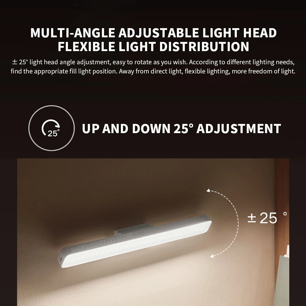 Gambar produk Xiaomi Mijia Lampu Tempel Magnetic LED 3in1 Color Dimmable 2000mAh