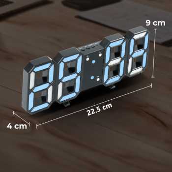 Gambar produk W&G Jam Meja LED Modern Digital Clock with Alarm Function - H211