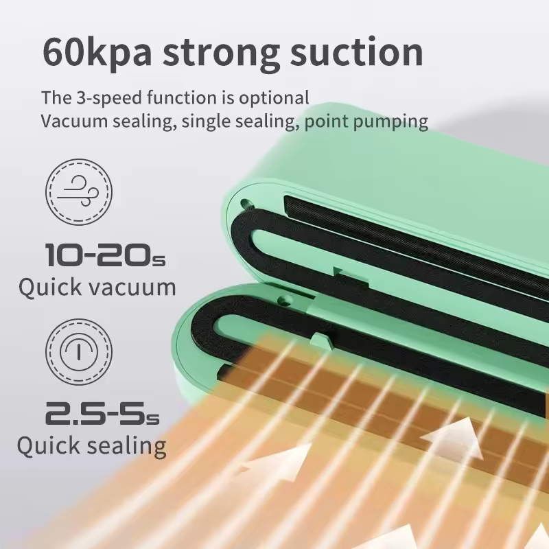 Gambar produk FMA Multifunctional Mini Vacuum Sealer Portable USB Charging 1200mAh - SJT-818