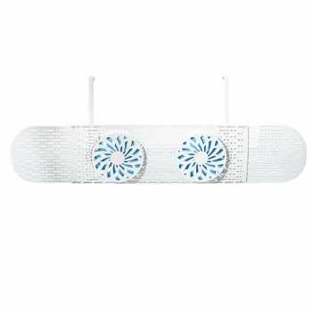 Gambar produk SOFTAIR Cover Angin AC Adjustable Air Conditioner Deflector with Fans - SR-2