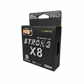 Gambar produk J-Cheng Senar Tali Pancing 8 Braided PE Fishing Line 100M 3.0 - JC4188