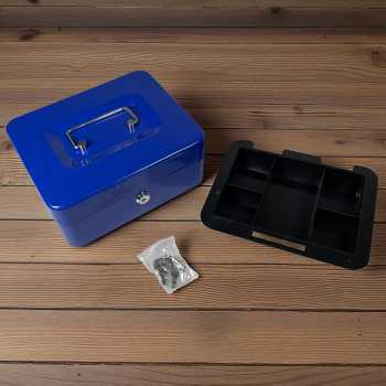 Gambar produk TaffGUARD Brankas Kotak Uang Dokumen Cashbox Key Lock 20x16x9cm - 200A