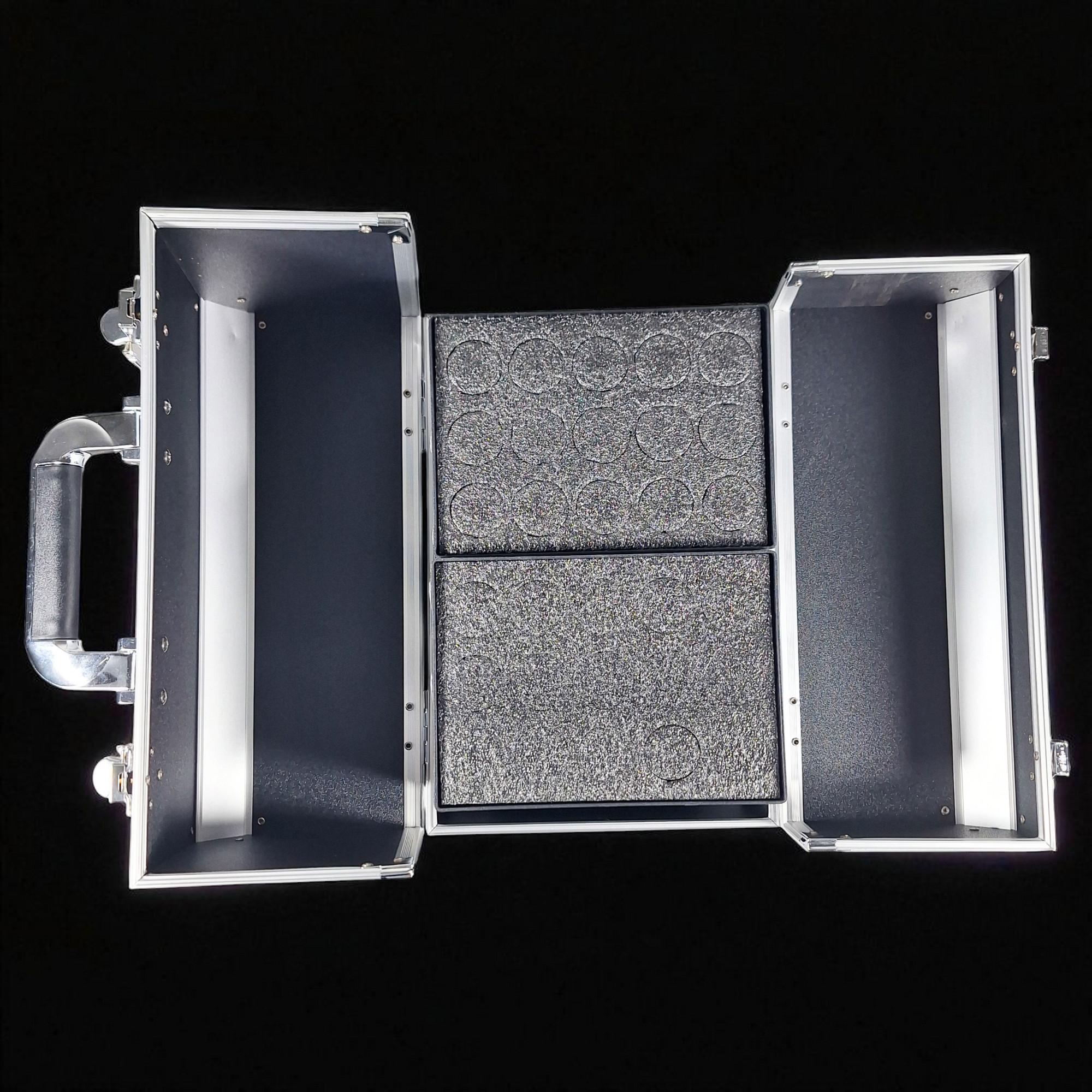 Gambar produk VOJUD Tas Koper Kosmetik Make Up Beauty Salon Storage Box 32cm - 740