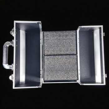 Gambar produk VOJUD Tas Koper Kosmetik Make Up Beauty Salon Storage Box 32cm - 740