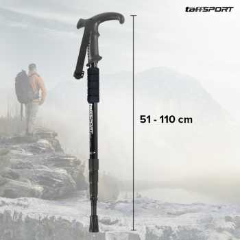 Gambar produk TaffSPORT Tongkat Hiking Telescopic Trekking Pole Aluminium 110cm - E4102