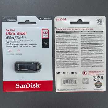 Gambar produk SanDisk Ultra Slider Flashdisk USB Type C 512GB - SDCZ480