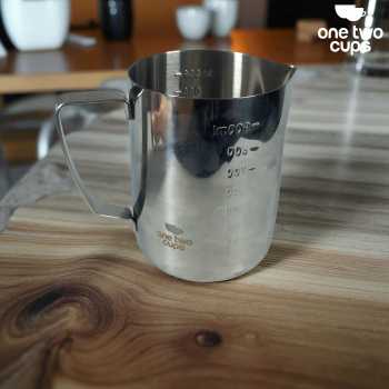 Gambar produk One Two Cups Gelas Milk Jug Kopi Espresso Latte Art Stainless 900ml - ZM078
