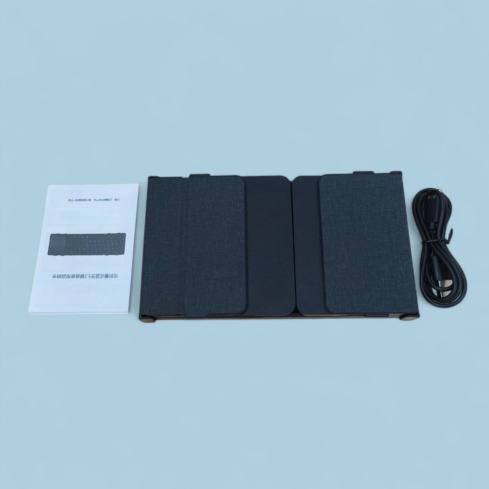 Gambar produk AVATTO Keyboard Wireless Foldable Bluetooth Multi Device with Touchpad - B1053