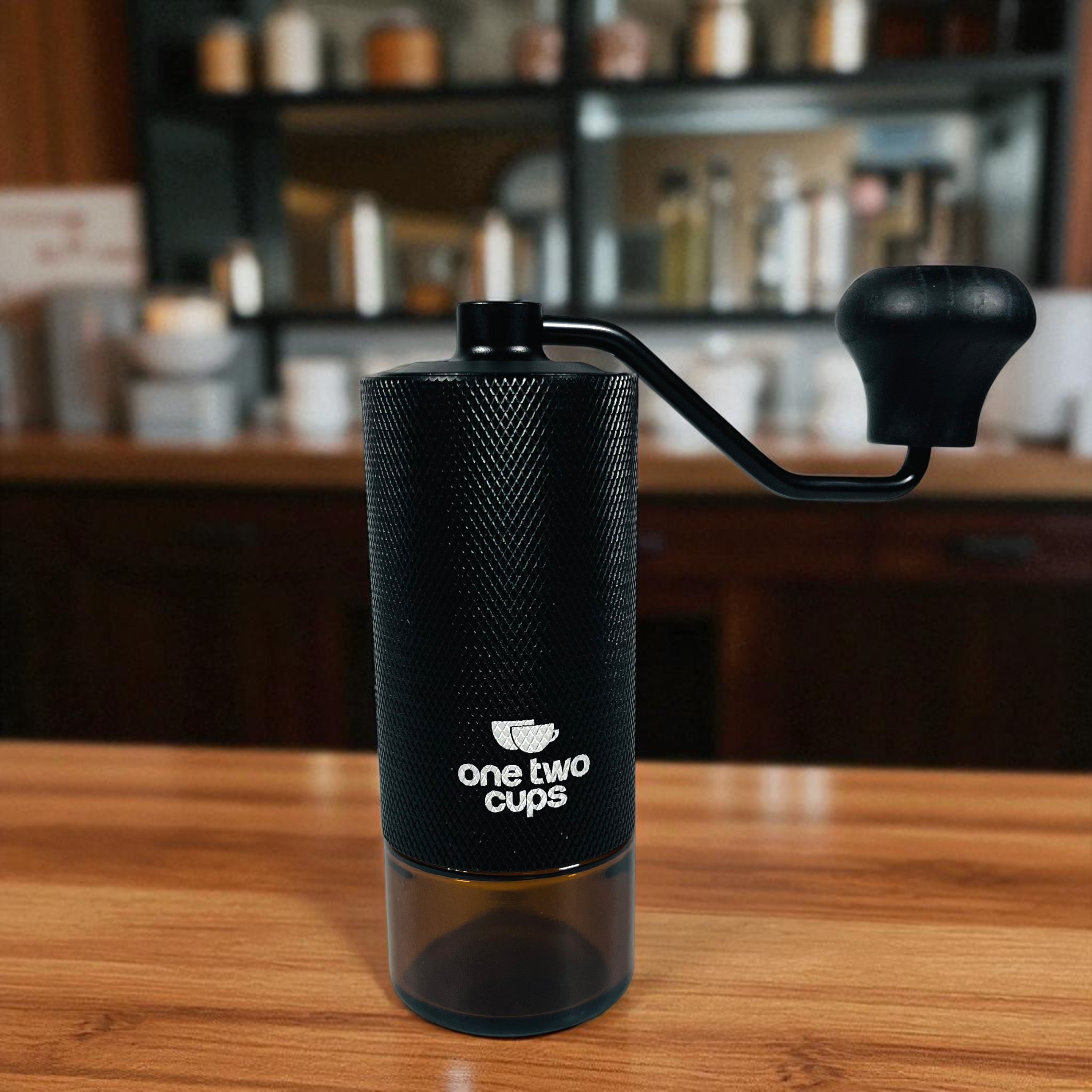 Gambar produk One Two Cups Alat Penggiling Kopi Manual Coffee Grinder Adjustable - KF-15