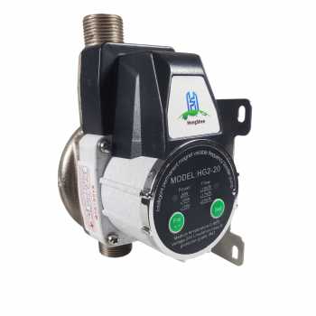 Gambar produk HongShen Pompa Pendorong Tekanan Air Booster Pump Automatic 24V 150W - HG2-20