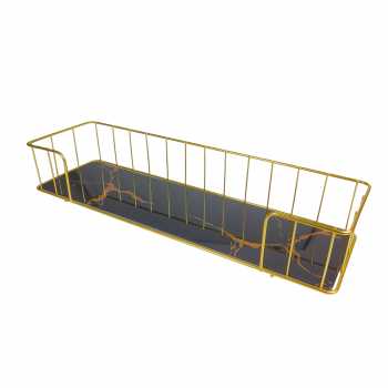 Gambar produk WIZI Rak Gantung Kamar Mandi Bathroom Organizer Wrought Iron Rack Large - W01A