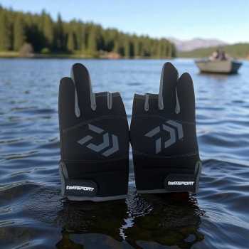 Gambar produk TaffSPORT Sarung Tangan Mancing Breathable Glove Half Finger 1 Pair - DW-GRTX