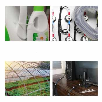 Gambar produk Yueqing Kabel Ties Cable Nylon Multifunction 100 PCS 7.6x400mm - YQ835