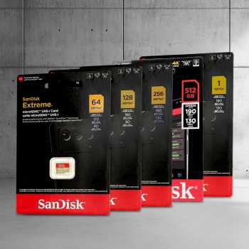 Gambar produk SanDisk Extreme microSDXC V30 A2 U3 256GB-SDSQXAV-256G