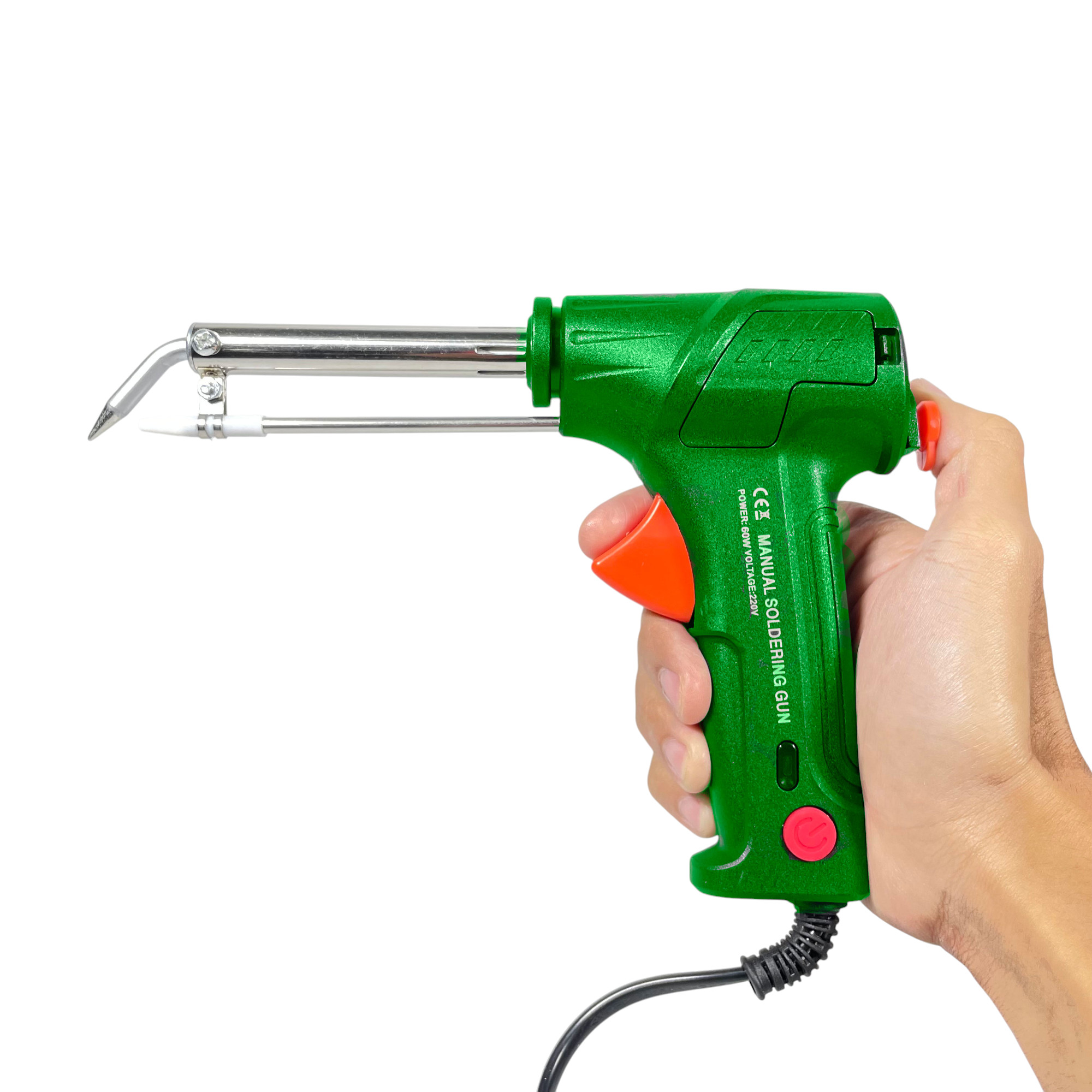 Gambar produk Januel Set Solder Listrik Tembak Tin Gun Handheld 60W 5in1 - Jn06