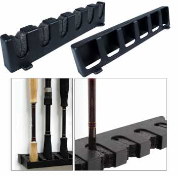 Gambar produk AKAKUMA Rak Holder Joran Pancing Wall Mount Fishing Rod 6 Slot - AK60