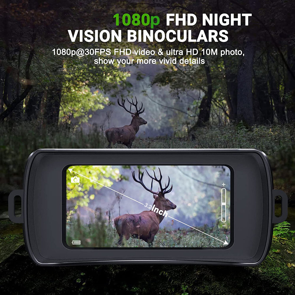 Gambar produk Xiyear Teropong Binocular Night Vision Recorder 1080p Zoom With Mic - R12