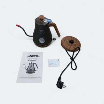 Gambar produk JACAL Teko Listrik Pemanas Air Electric Pot Warmer Gooseneck 1L 800W - GL-205
