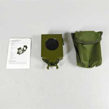 Gambar produk ROBESBON Kompas Militer Hiking Clinometer Steel Military Compass - K4074