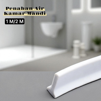 ALHOMEW Penahan Air Kamar Mandi WC Water Stopper Silikon Strip - AHW58