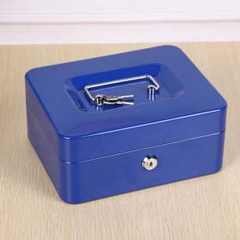 TaffGUARD Brankas Kotak Uang Dokumen Cashbox Key Lock 20x16x9cm - 200A