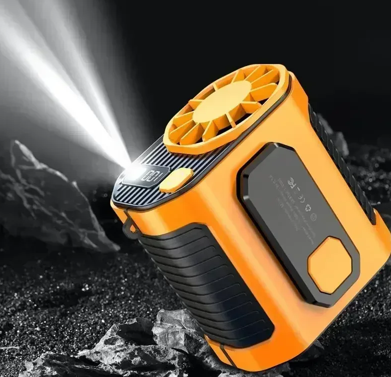 Gambar produk MOLITS Kipas Angin Pinggang Portable Waist Fan 10 Speed 5000mAh - MO2