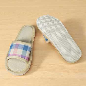 Gambar produk Suihyung Sandal Selop Linen Comfy Indoor Slipper 37-38 - YT3622
