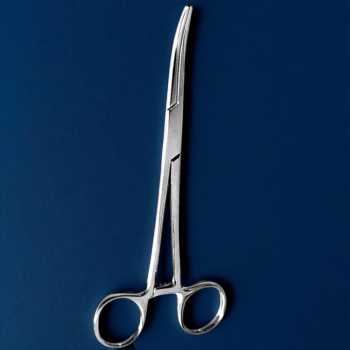 Gambar produk Kitbakechen Gunting Operasi Medis Hemostat Elbow 13cm - J4-682