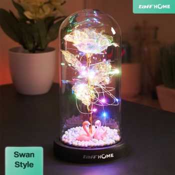 TaffHOME Lampu Meja Hias LED Galaxy Rose Eternal Colorful Light - TH-505