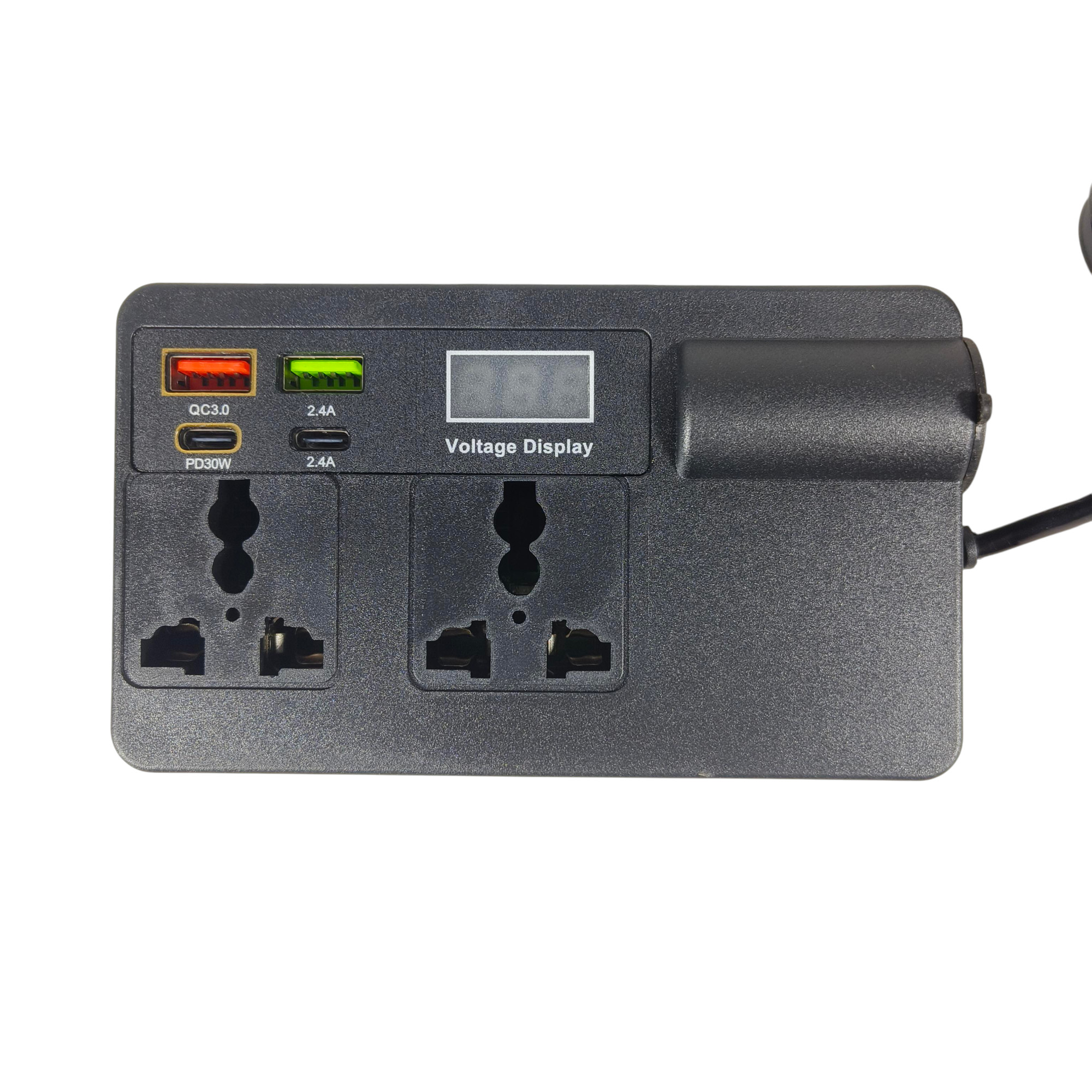 Gambar produk FMA Car Power Inverter DC12/24V to AC220V 200W 4 USB Port - C11-A