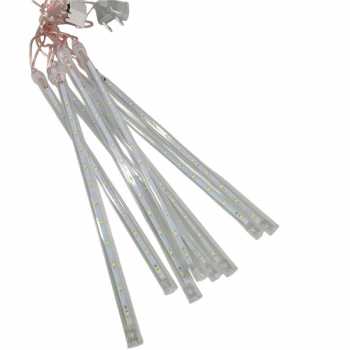 Gambar produk SMD Lampu Hias Gantung String Lights Meteor Rain Cool White 30 cm 8PCS
