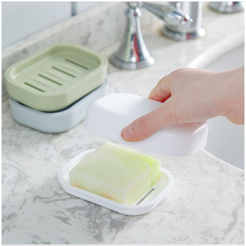 Gambar produk Bio Tempat Sabun Mandi 2 Lapis Container Soap Drain Box - BIZ002