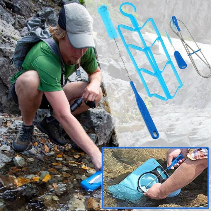 Gambar produk ZIMM Set Pembersih Kantong Air Minum 4in1 Water Bladder Cleaning Kit - Z4