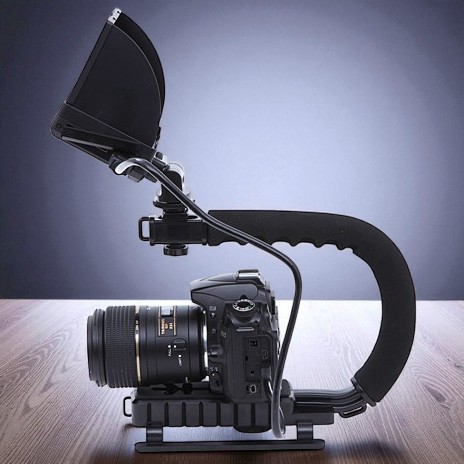Gambar produk Feocon Camera Stabilizer Grip C Shape for DSLR GoPro Xiaomi - XT-375
