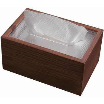 Gambar produk TWL Kotak Tisu Kayu Minimalist Wooden Tissue Box - T-19