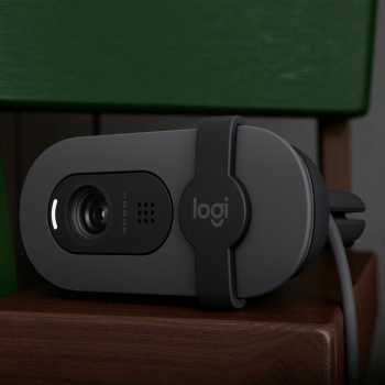 Gambar produk Logitech Webcam Mini Full HD 1080P with Omni-Directional Microphone - Brio 100