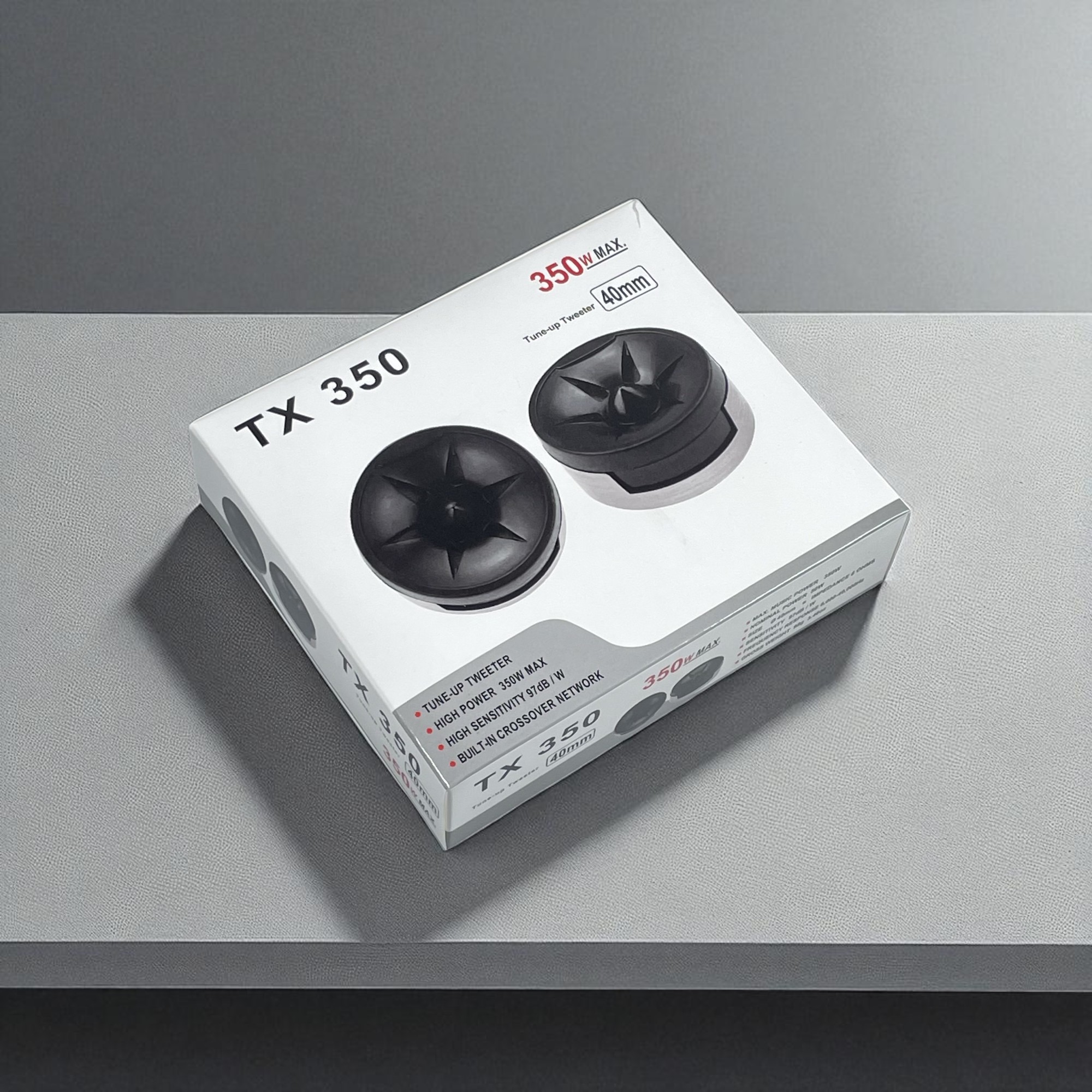 Gambar produk Tiaoping Speaker Tweeter Mobil Strong Rebound Crossover 97dB 350W - TX-350