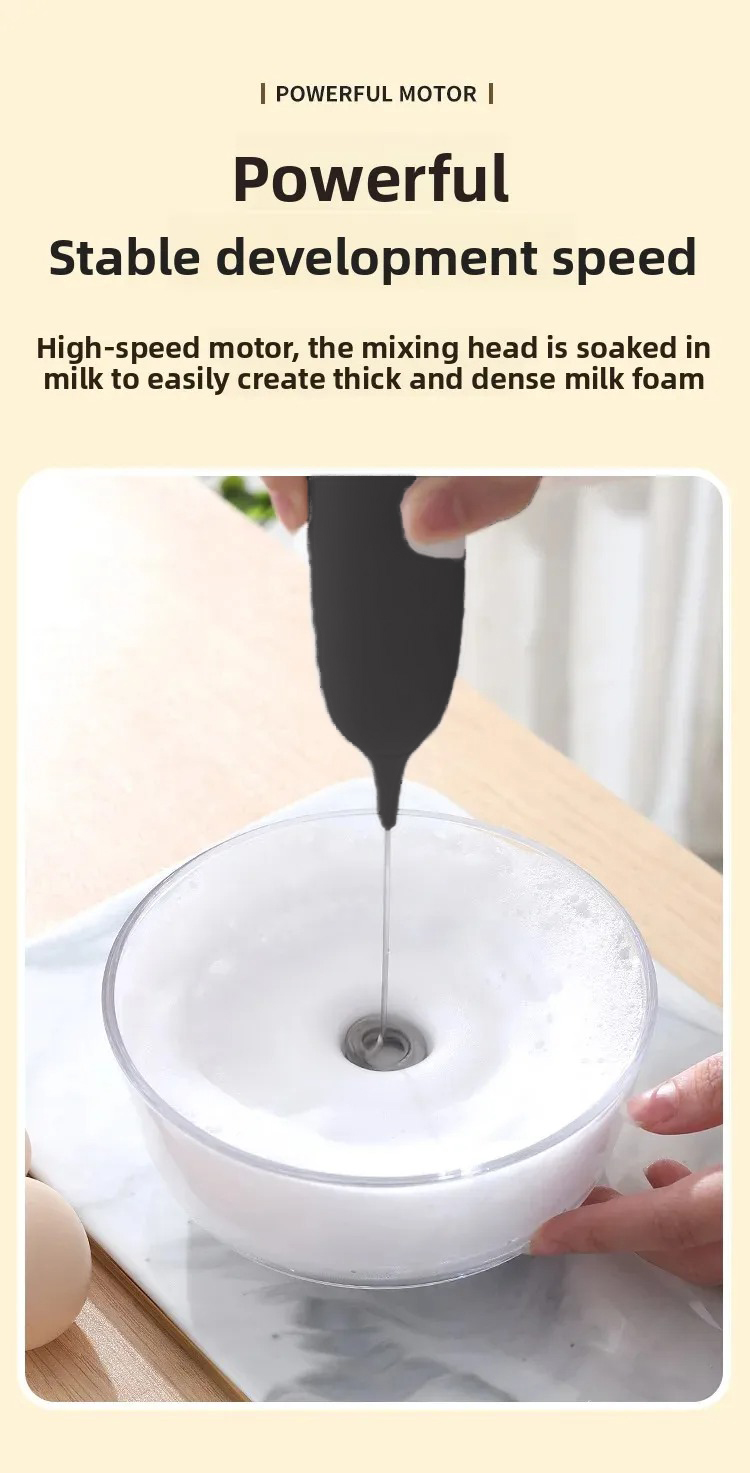 Gambar produk DVZ Hand Mixer Mini Pengocok Telur Kopi Milk Frother without Battery - DV-238